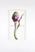 StigerWoods wooden tile Purple Artichoke