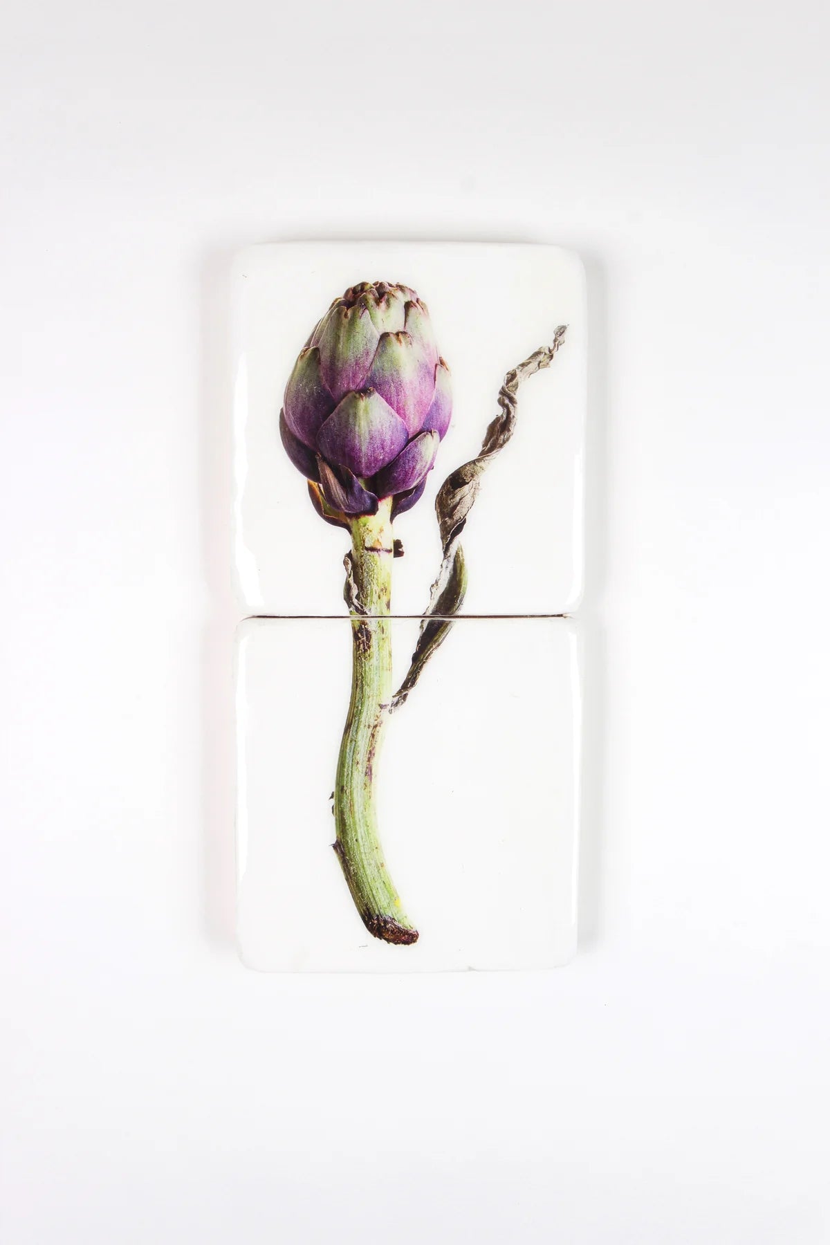 StigerWoods wooden tile Purple Artichoke