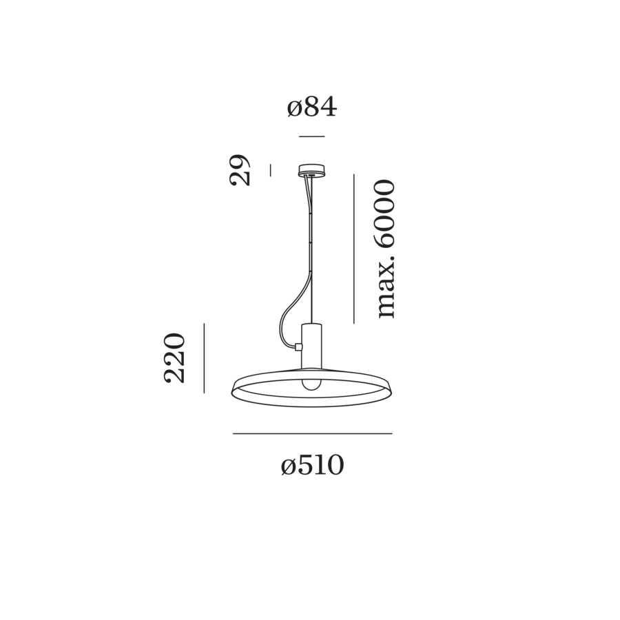 Wever & Ducré ROOMOR hanglamp