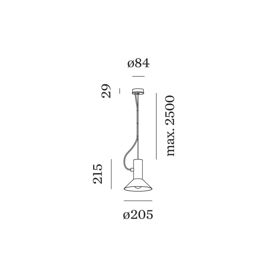 Wever & Ducré ROOMOR hanglamp