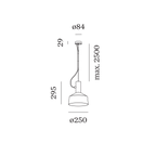 Wever & Ducré ROOMOR hanglamp