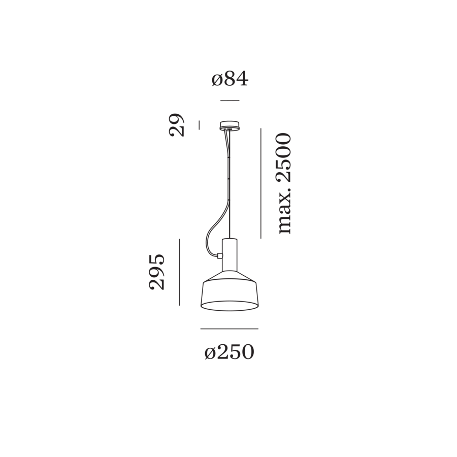 Wever & Ducré ROOMOR hanglamp