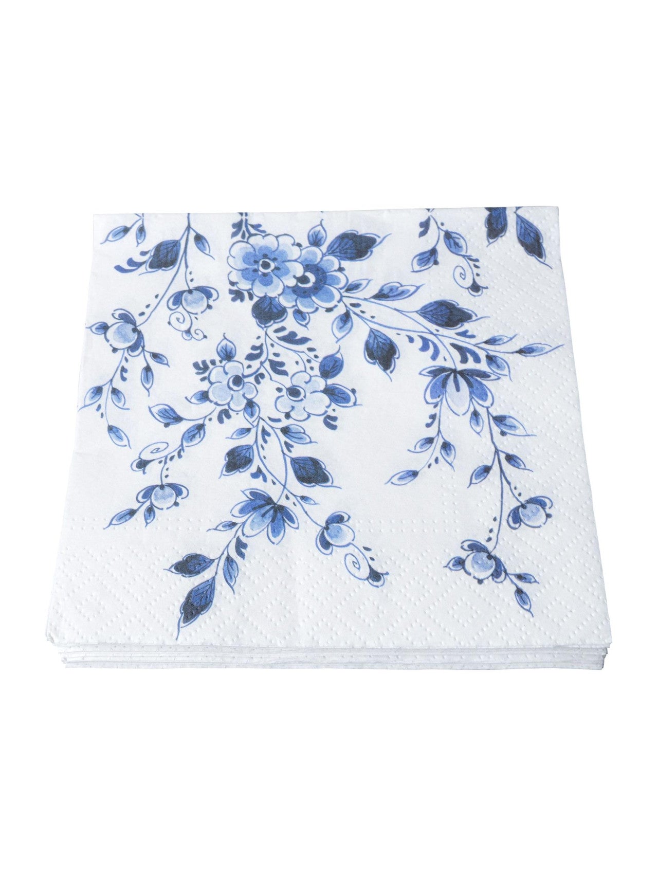 Heinen Delfts Blauw servetten - Kavel 84