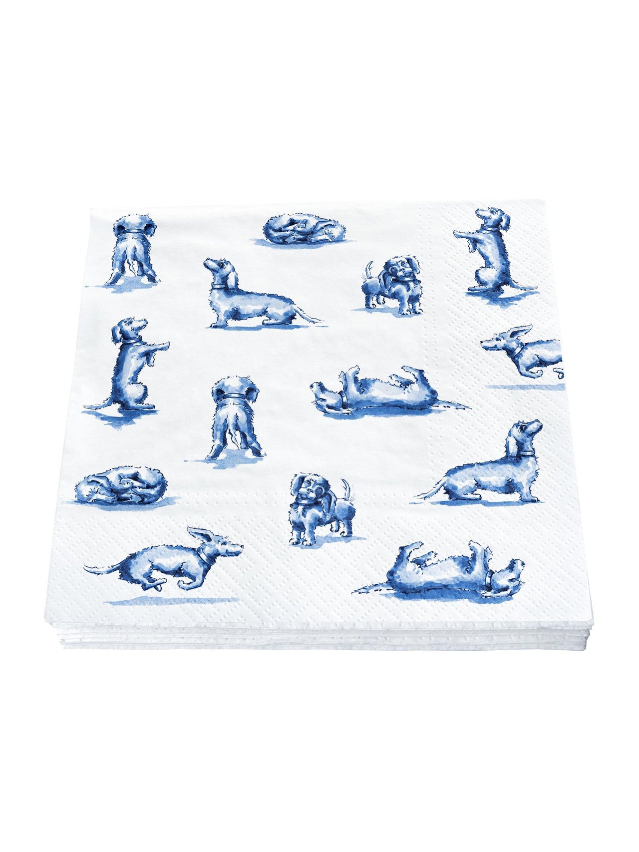 Heinen Delfts Blauw servetten - Kavel 84