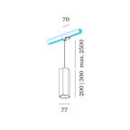 Wever & Ducré HEXO railverlichting - Kavel 84