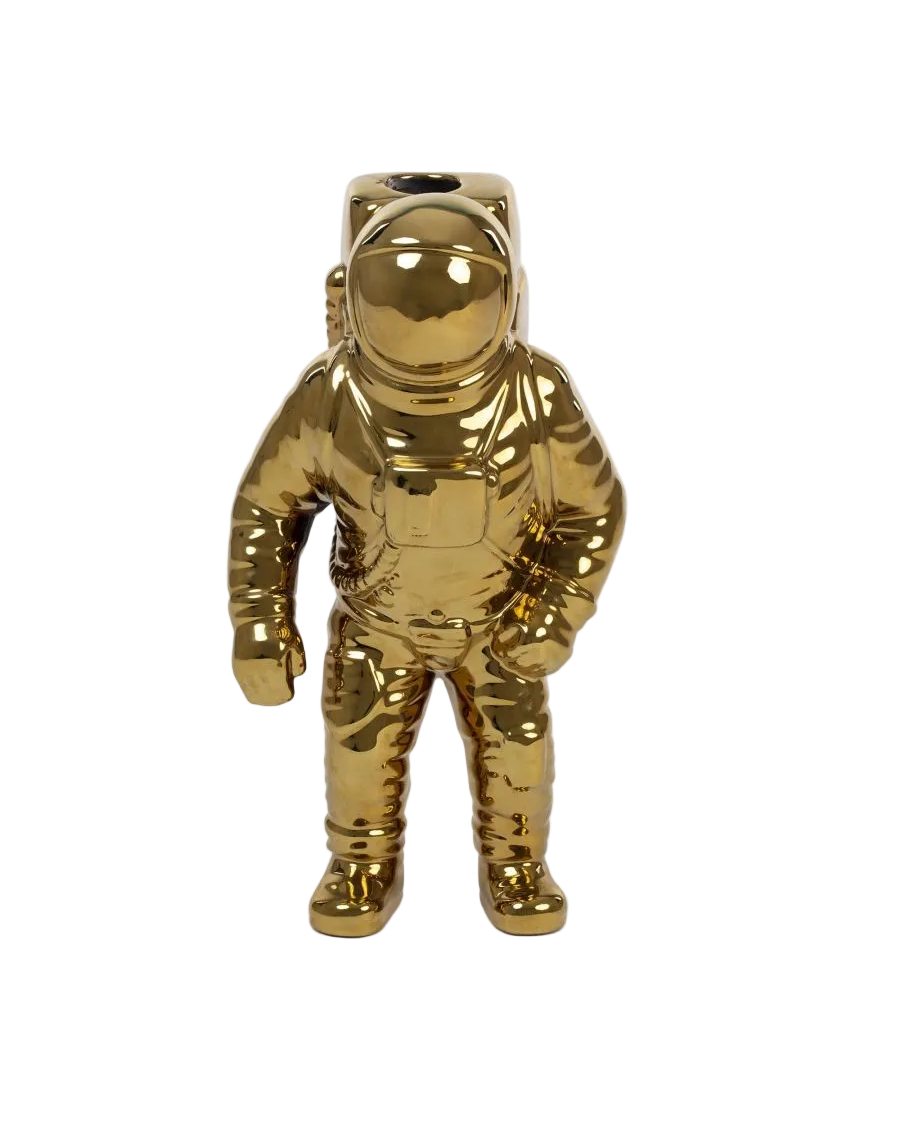 Seletti Starman vaas goud