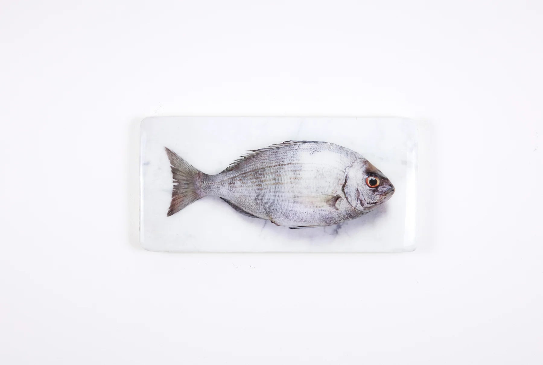 StigerWoods wooden tile Silver Dorade on Marble