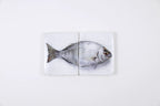 StigerWoods wooden tile Silver Dorade on Marble