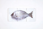 StigerWoods wooden tile Silver Dorade on Marble
