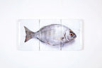 StigerWoods wooden tile Silver Dorade on Marble