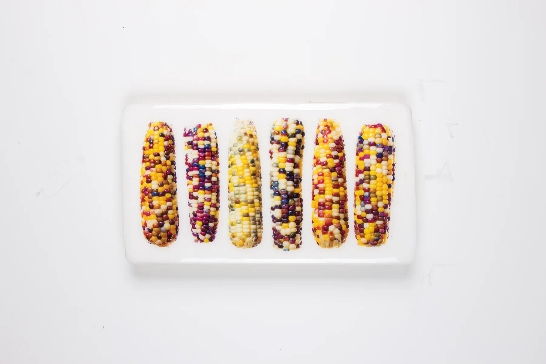 StigerWoods wooden tile Six Glass Gem Corn
