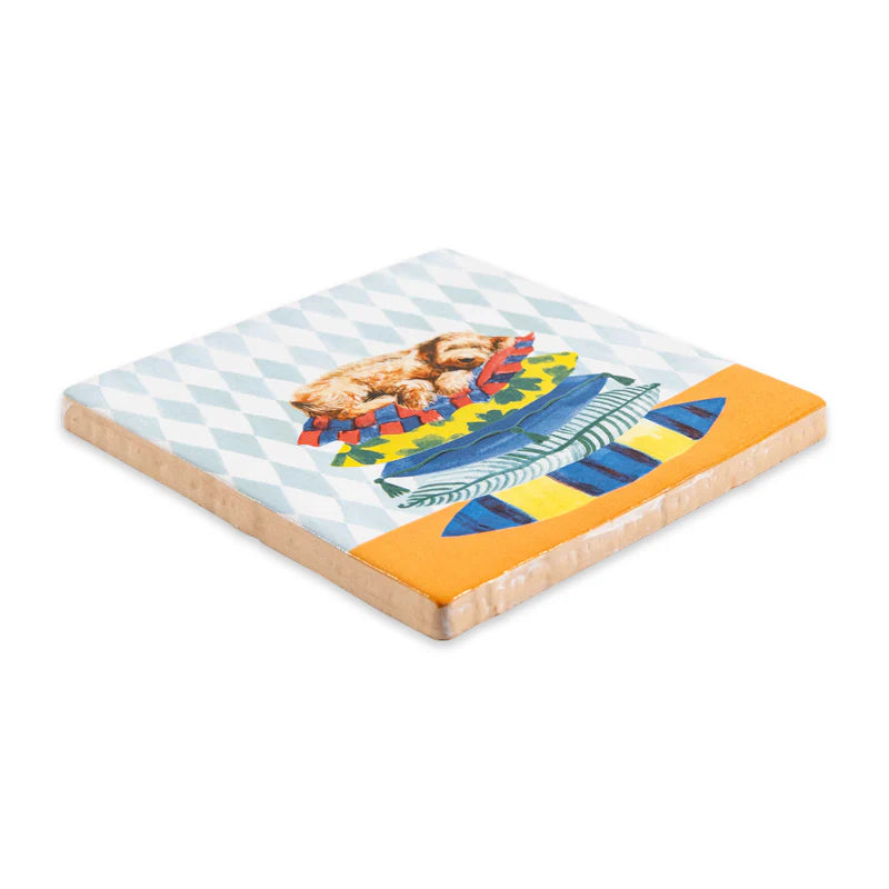 StoryTiles Sleepy Dog tegeltje