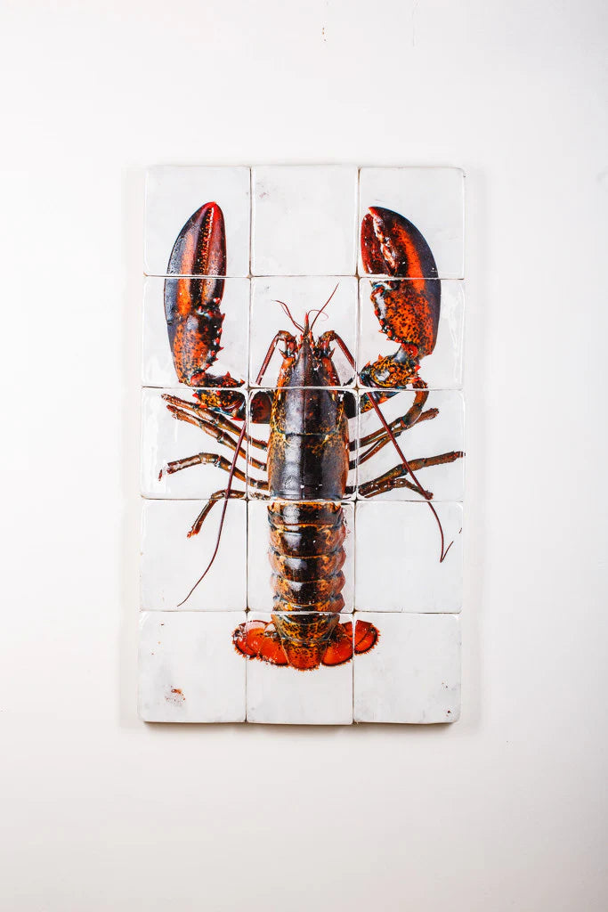 StigerWoods wooden tile Canner Lobster on Ice