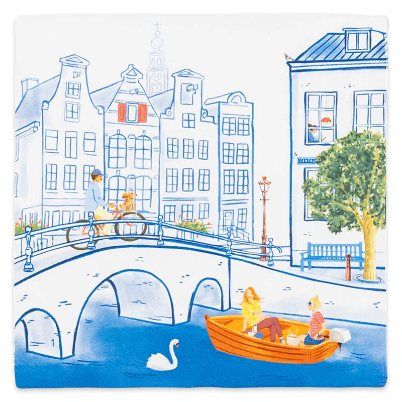StoryTiles Life in Amsterdam tegeltje