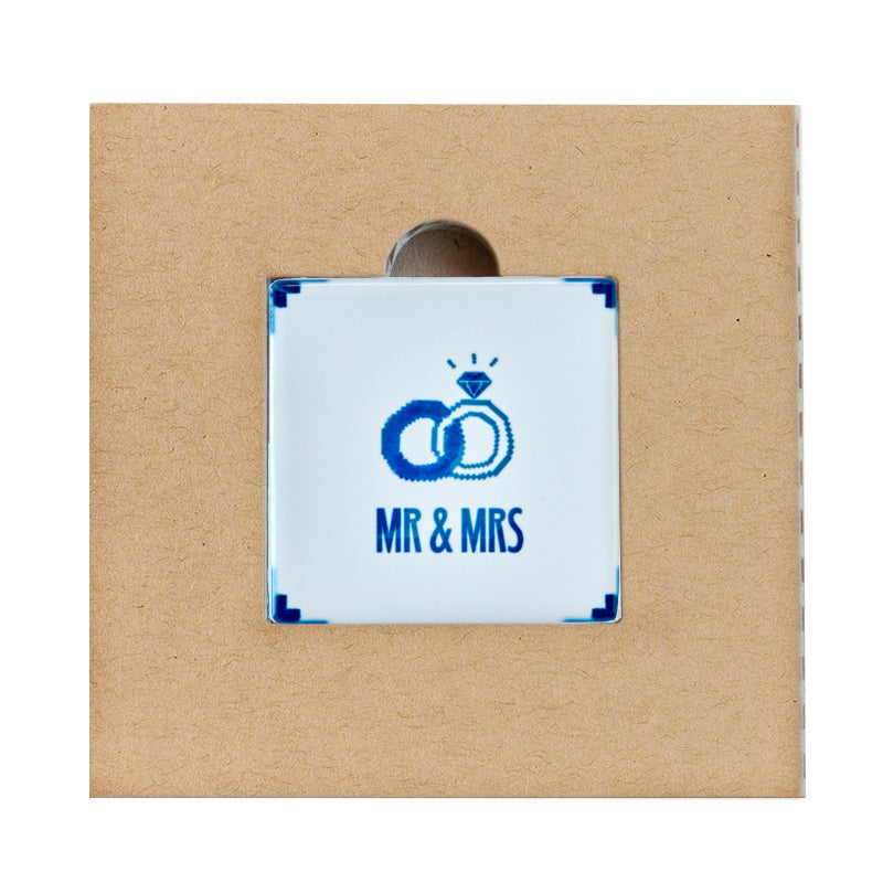 Storytiles Mr & Mrs tegelkaart