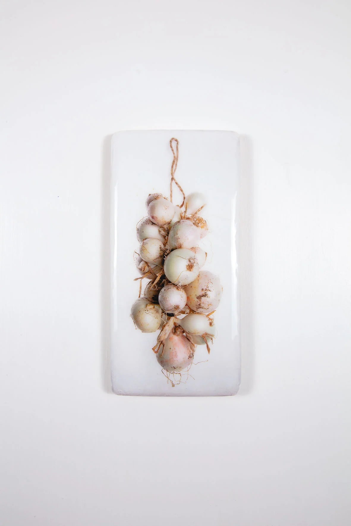 StigerWoods wooden tile String of White Onions