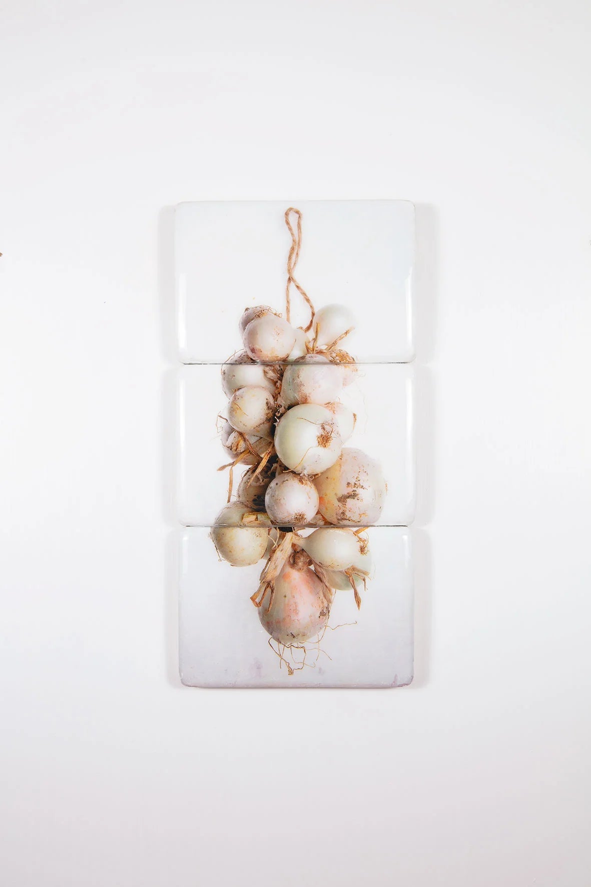 StigerWoods wooden tile String of White Onions