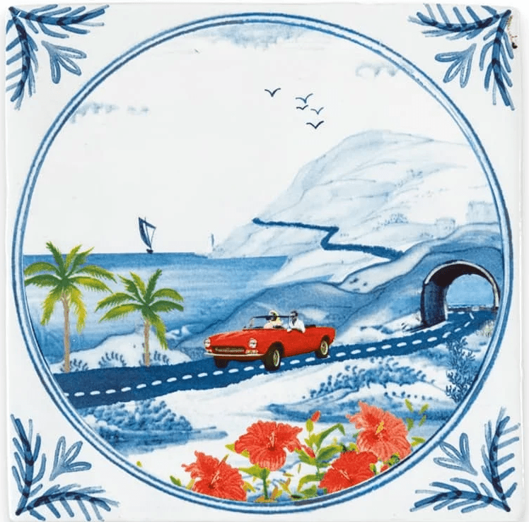 StoryTiles Sunny Road Trip tegeltje - Kavel 84