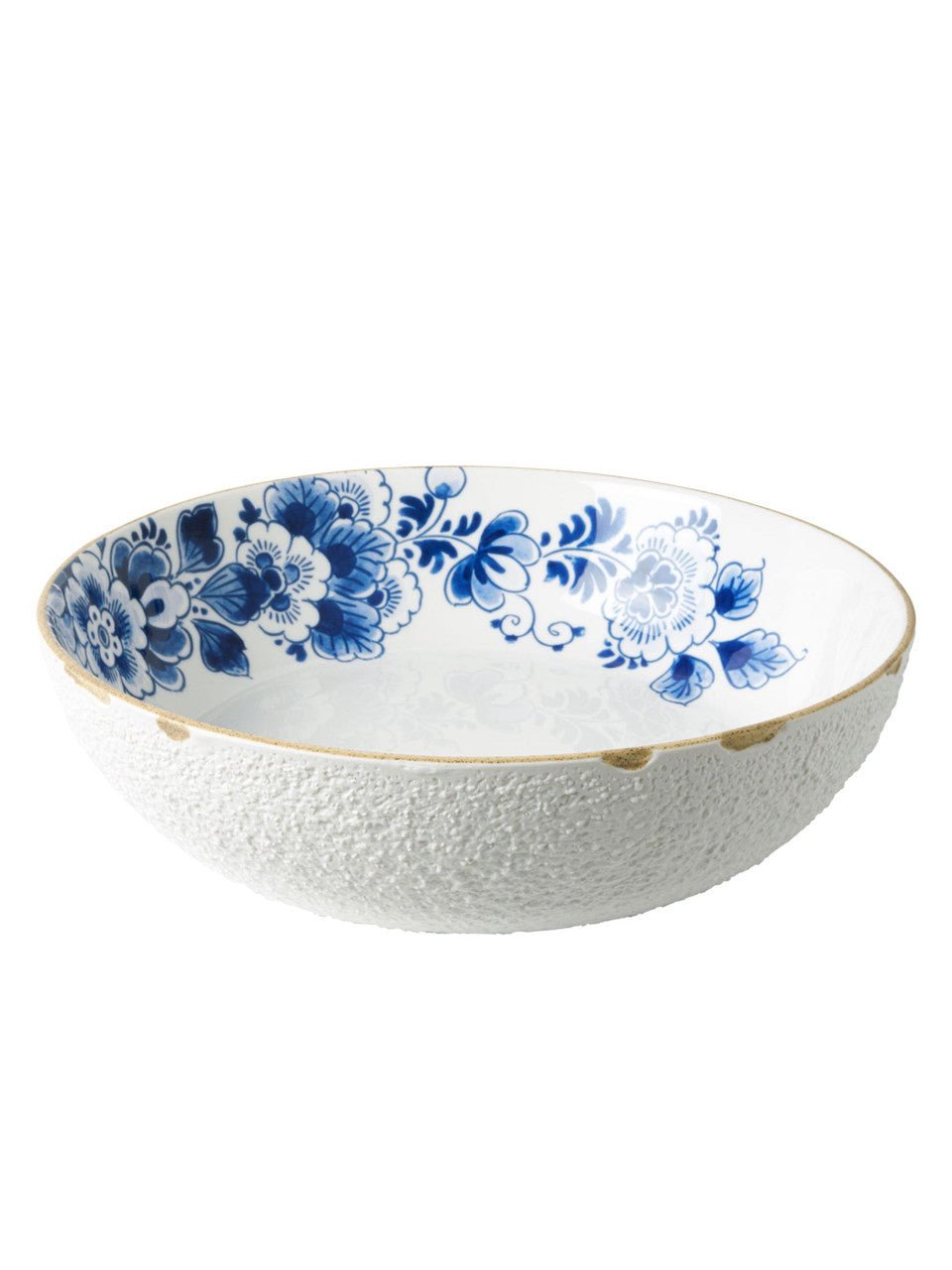 Heinen Delfts Blauw Blauw Bloesem saladeschaal - Kavel 84