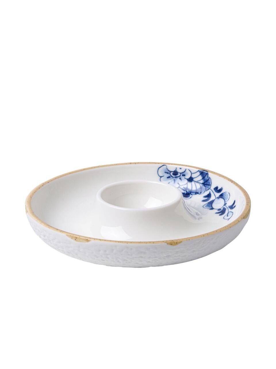 Heinen Delfts Blauw Blauw Bloesem eierdopje - Kavel 84