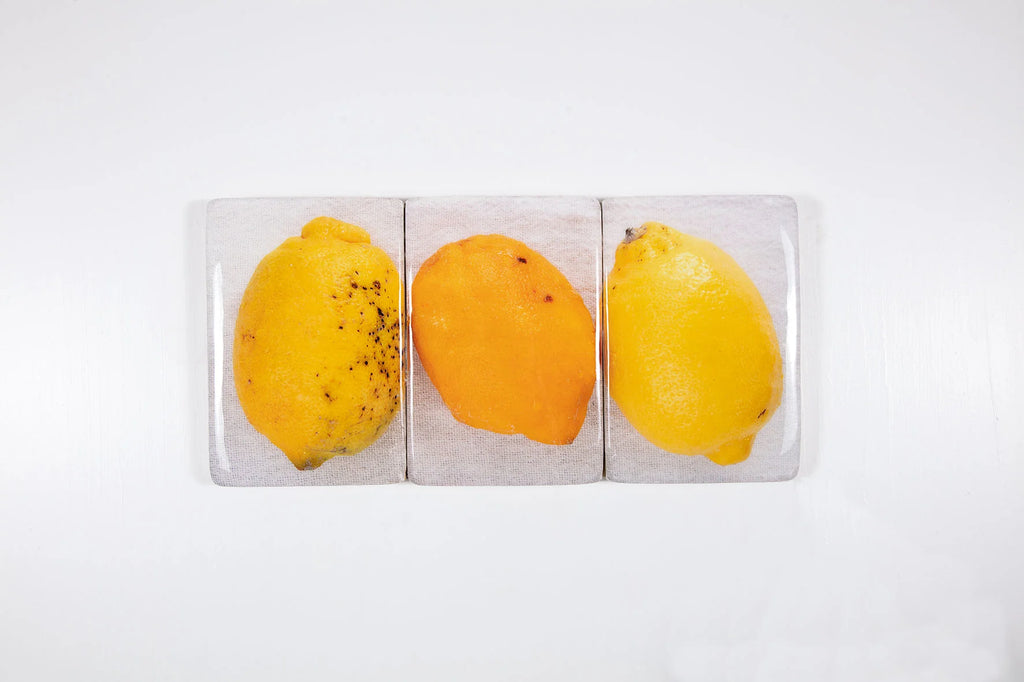 StigerWoods wooden tile Three Lemons