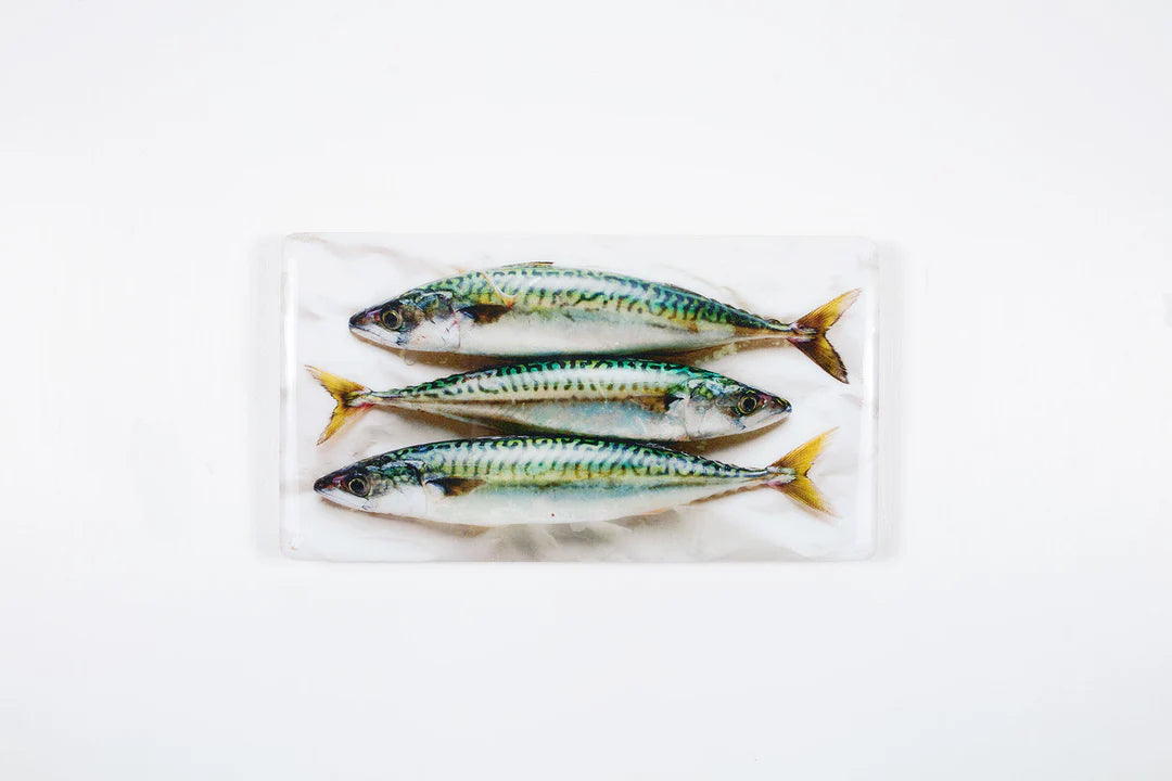StigerWoods wooden tile Three Mackerels