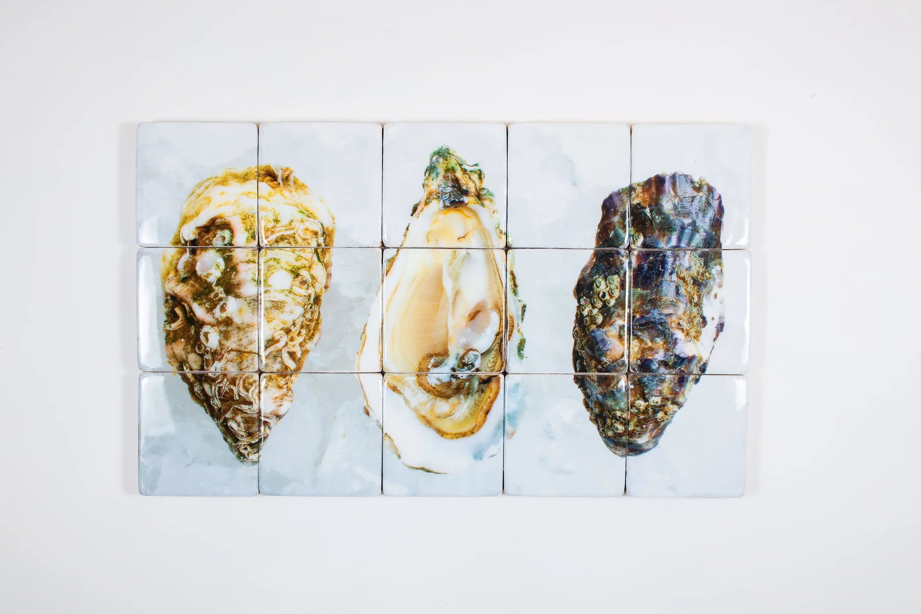 StigerWoods wooden tile Three Oysters