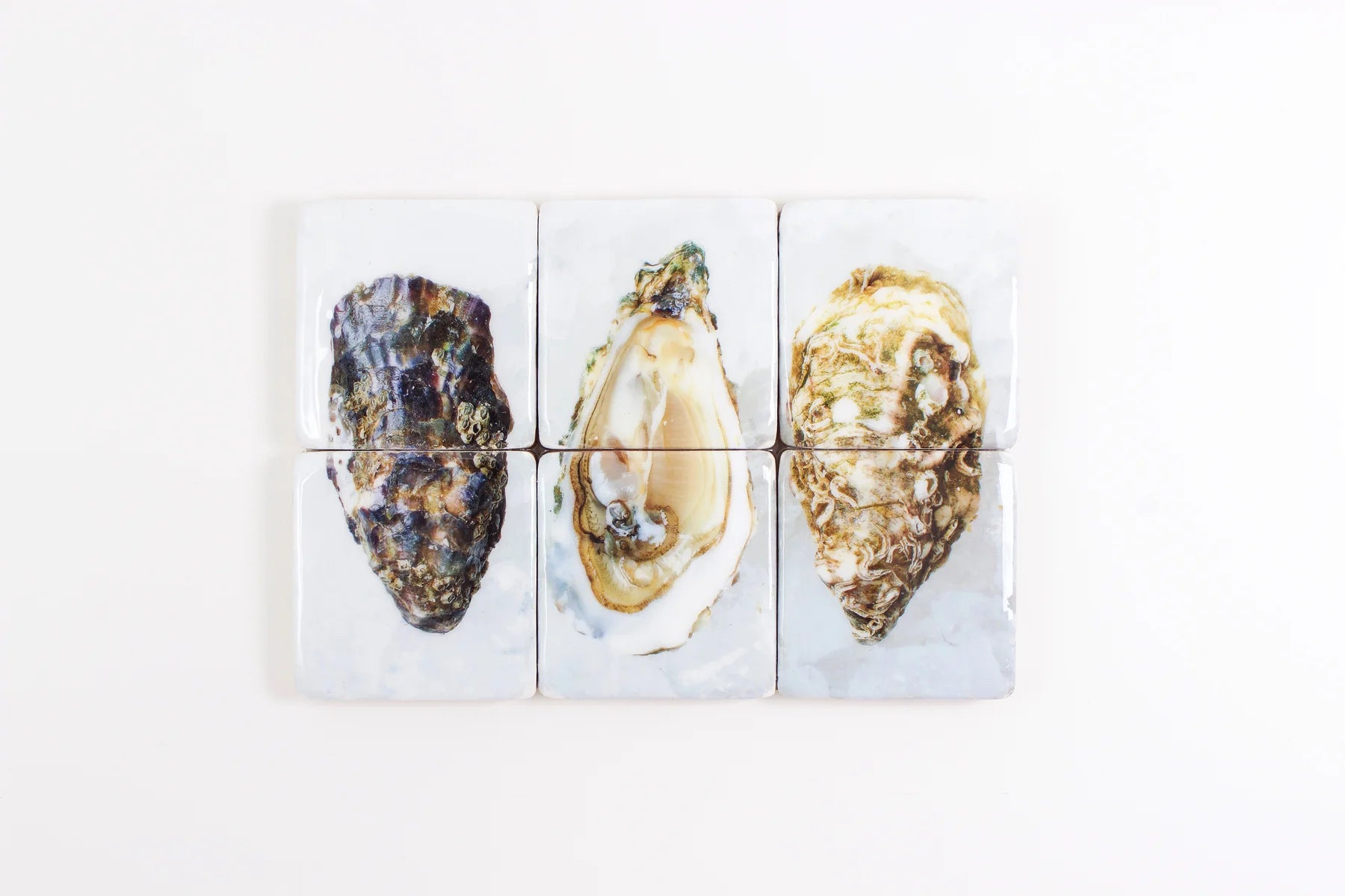 StigerWoods wooden tile Three Oysters