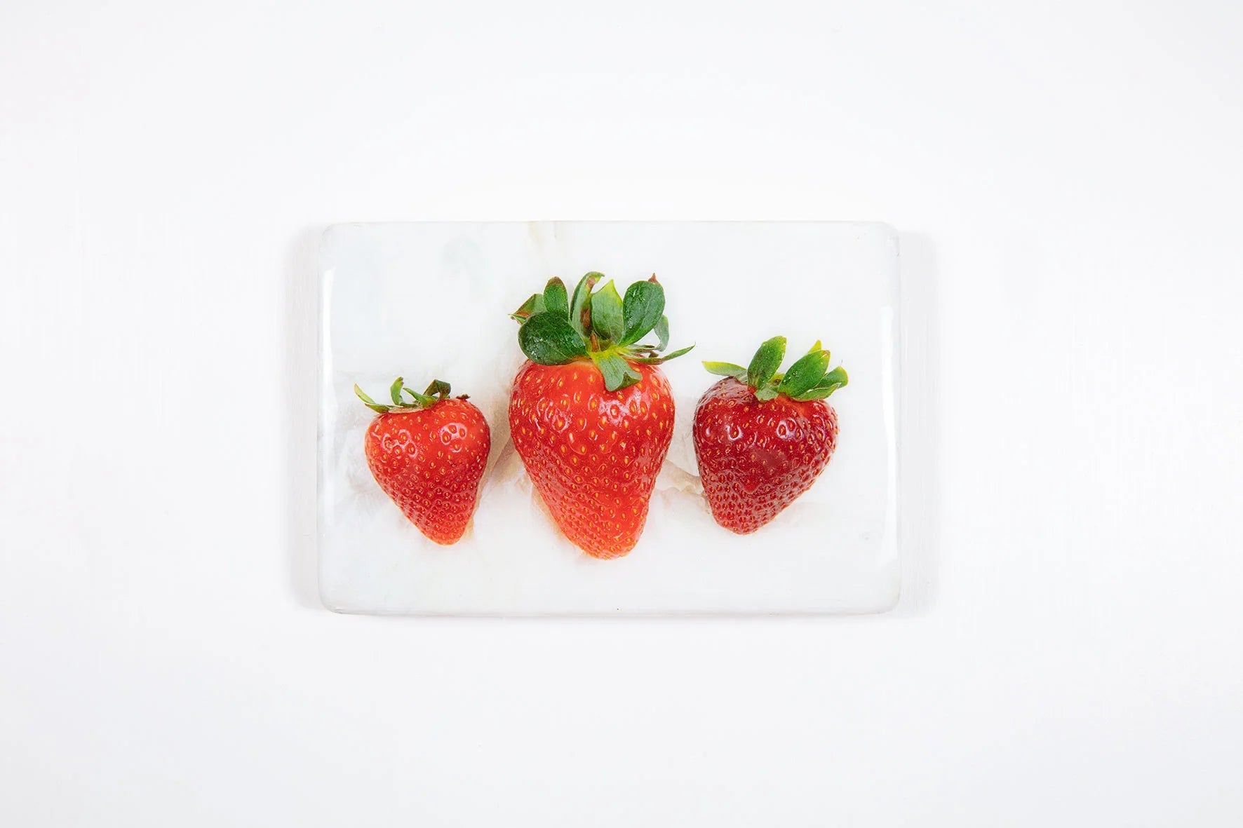 StigerWoods wooden tile Three Strawberries