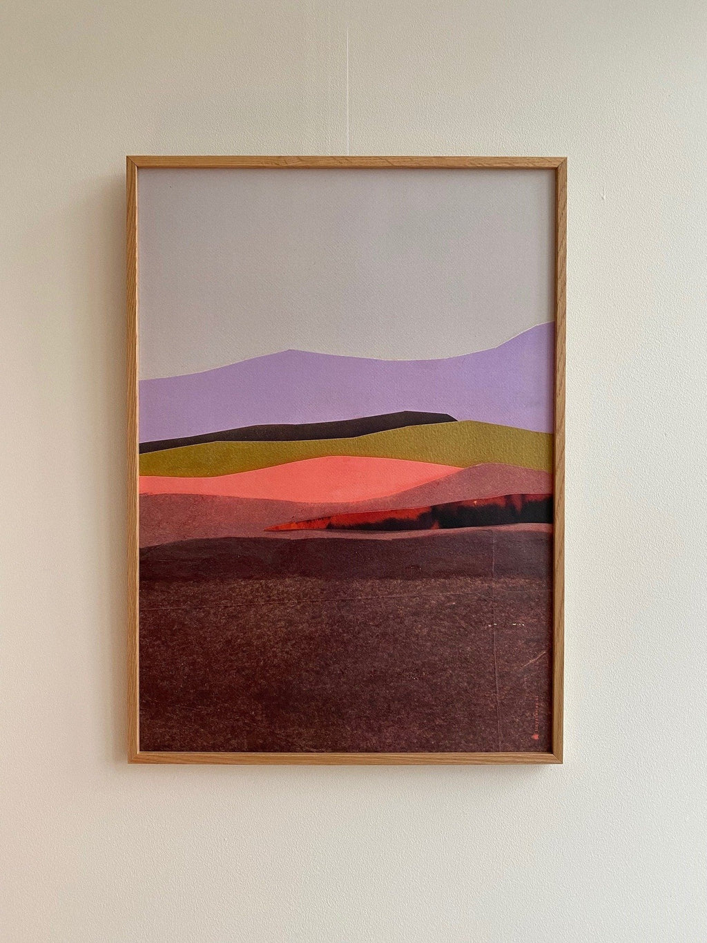 TinyStories Poster met Lijst - Coral & Chocolate