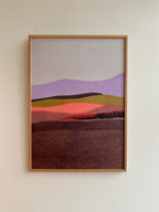 TinyStories Poster met Lijst - Coral & Chocolate