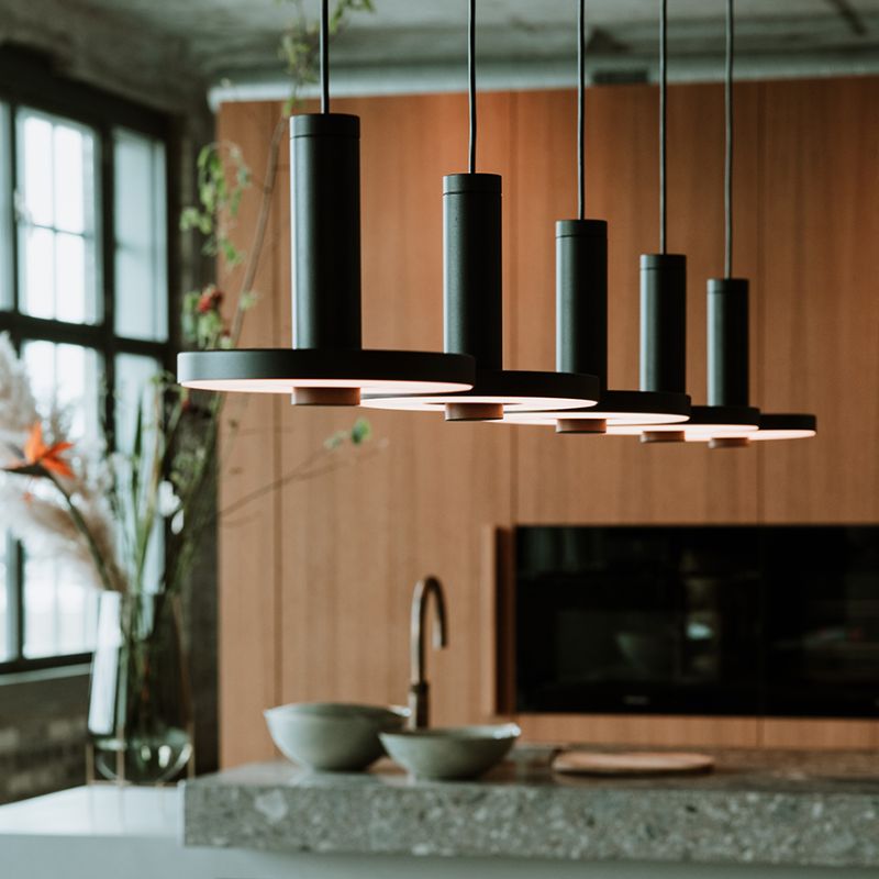 Tonone Beads 5 In Line plafondlamp