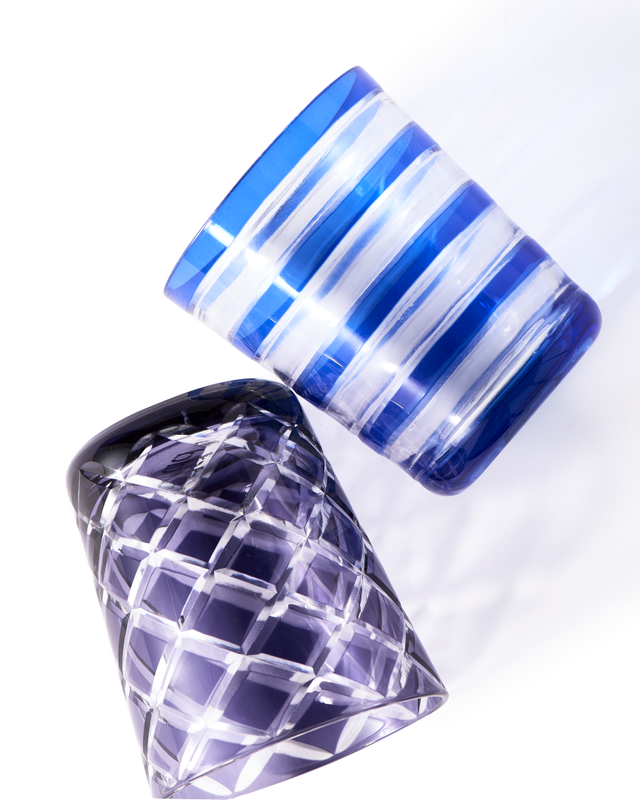 Pols Potten Cobalt drinkglazen