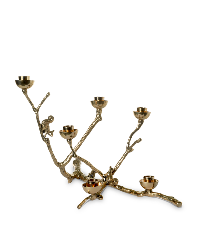 Pols Potten Twiggy with squirrels kandelaar