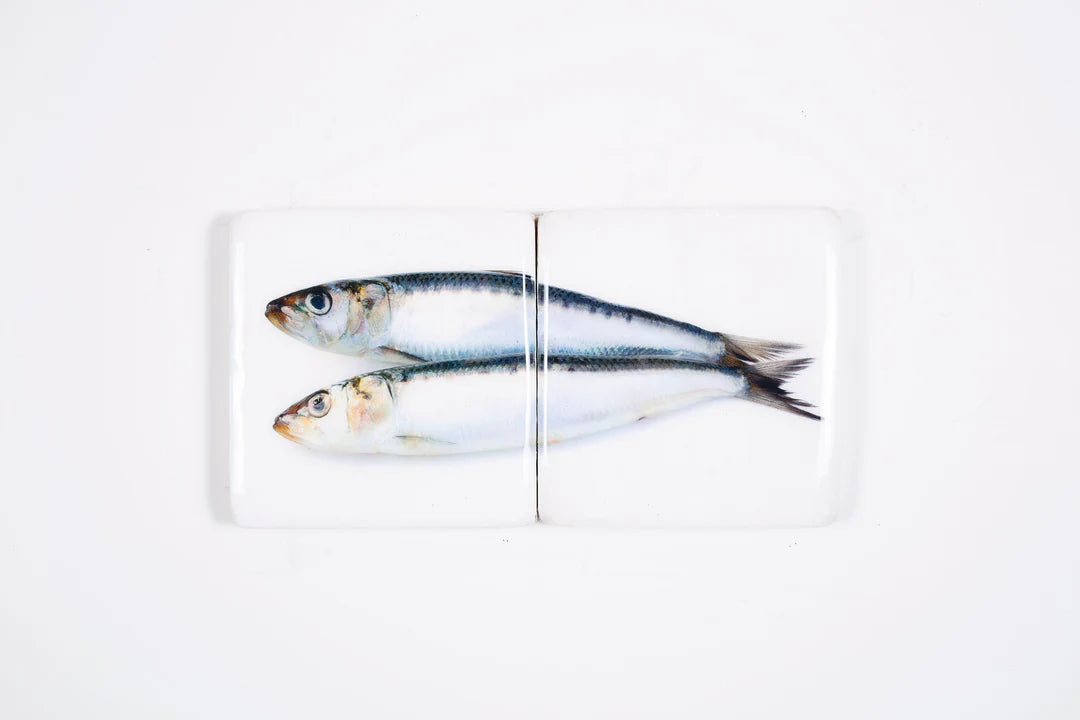 StigerWoods wooden tile Two Sardines