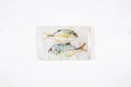 StigerWoods wooden tile Two Small Yellow Trevallies