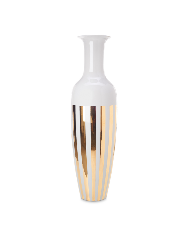 Pols Potten Gouden Stripes Vaas