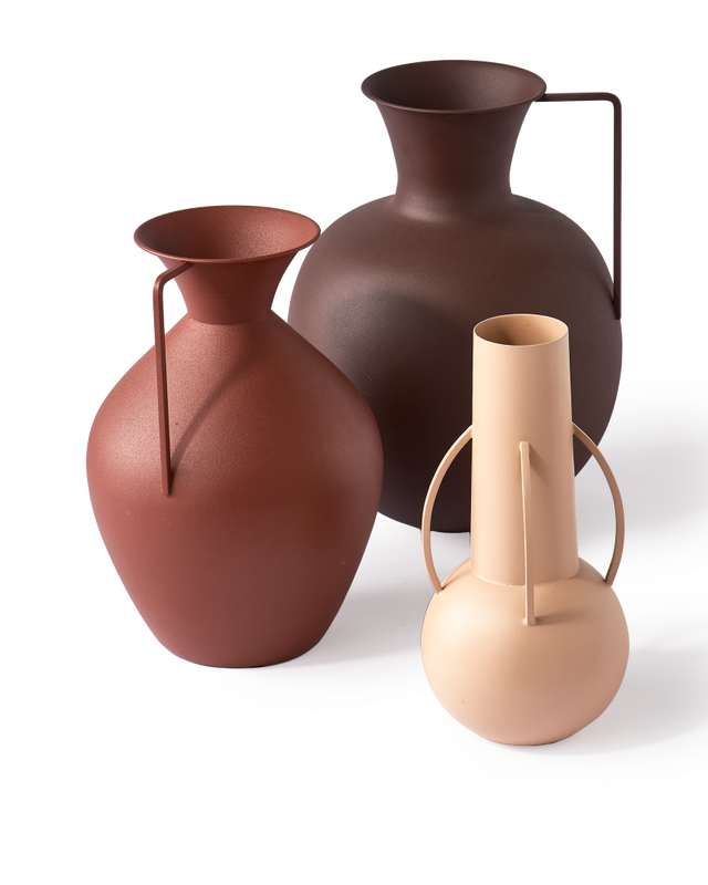 Pols Potten vazen set Roman Brown