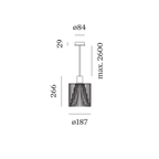 Wever & Ducré WIRO hanglamp