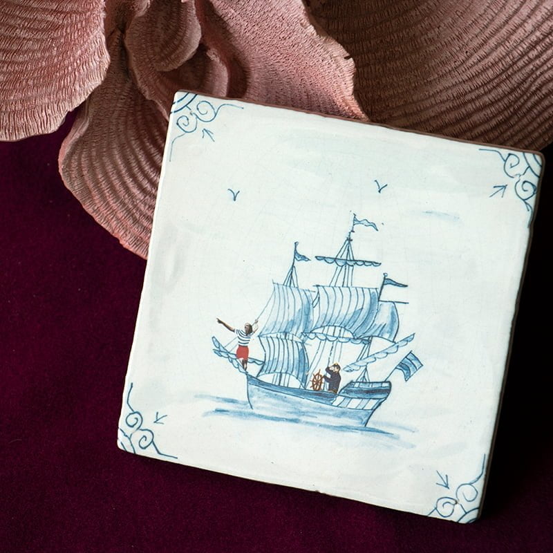 StoryTiles Wind in de zeilen tegeltje
