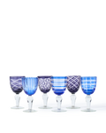 Pols Potten Wijnglazen Cobalt Blauw (set)