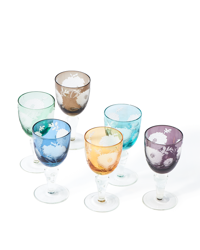 Pols Potten Wijnglazen Peony (set)