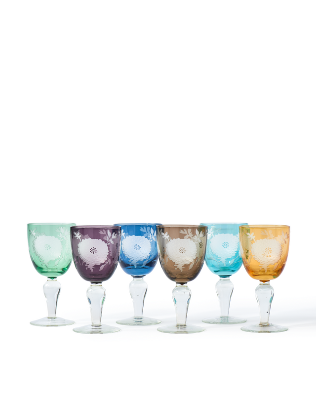 Pols Potten Wijnglazen Peony (set)