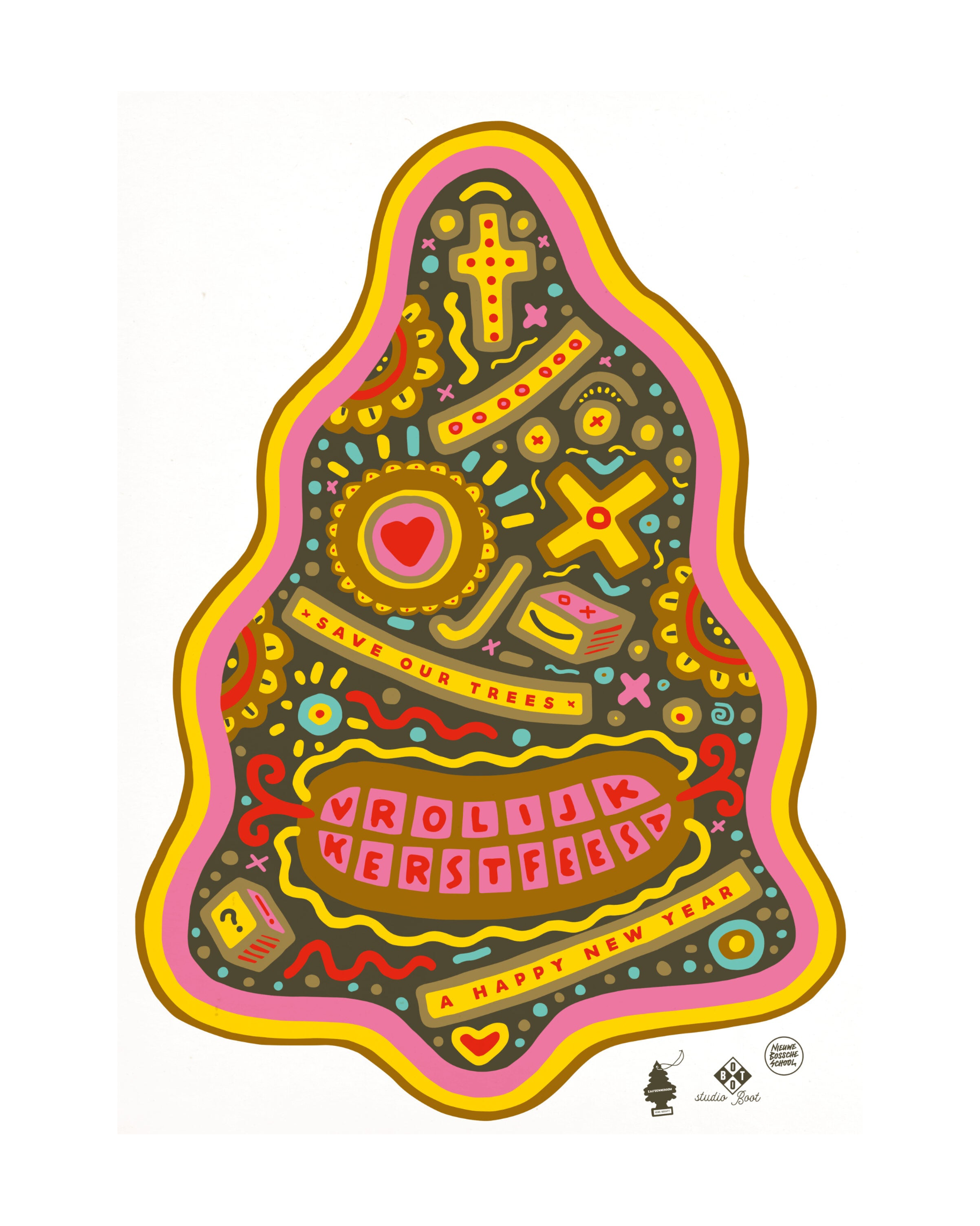 Studio Boot poster Save A Tree