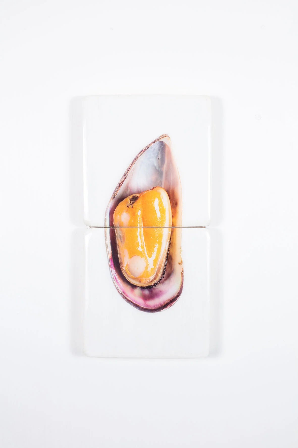 StigerWoods wooden tile Yellow Mussel