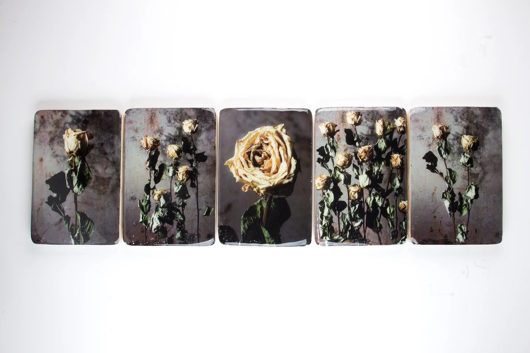 StigerWoods wooden tile Yellow Roses