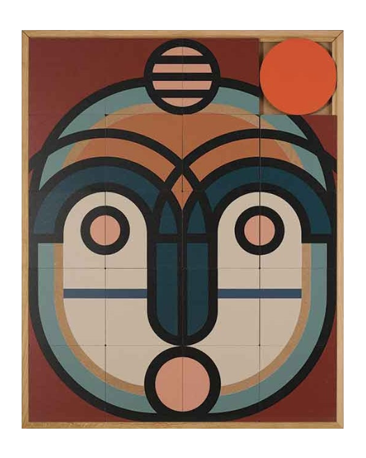 Taquin wandkunstwerk 'Mayta'