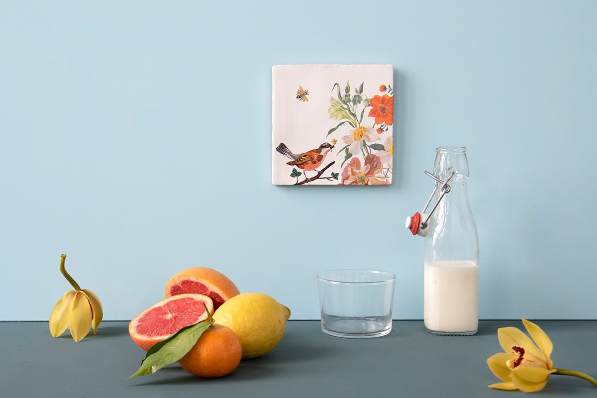 StoryTiles Birds and Bees tegeltje