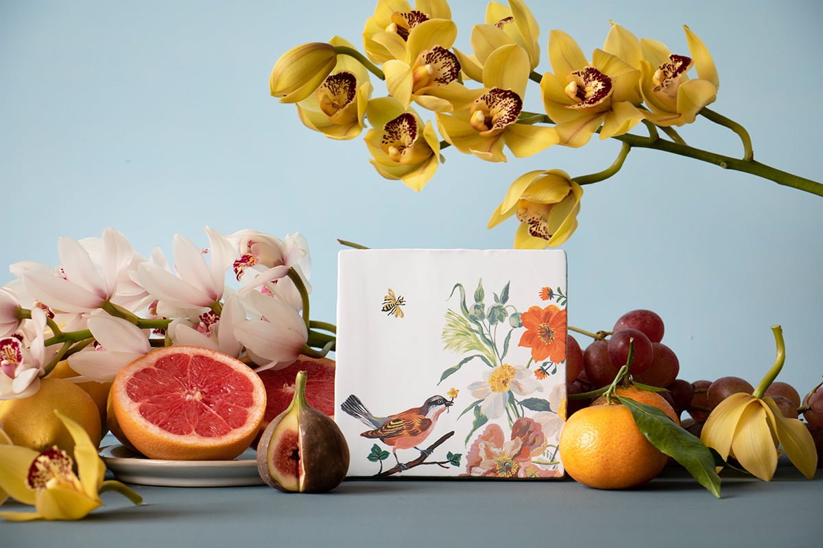 StoryTiles Birds and Bees tegeltje