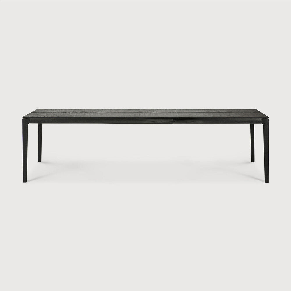 Ethnicraft uitschuifbare eettafel Bok zwart